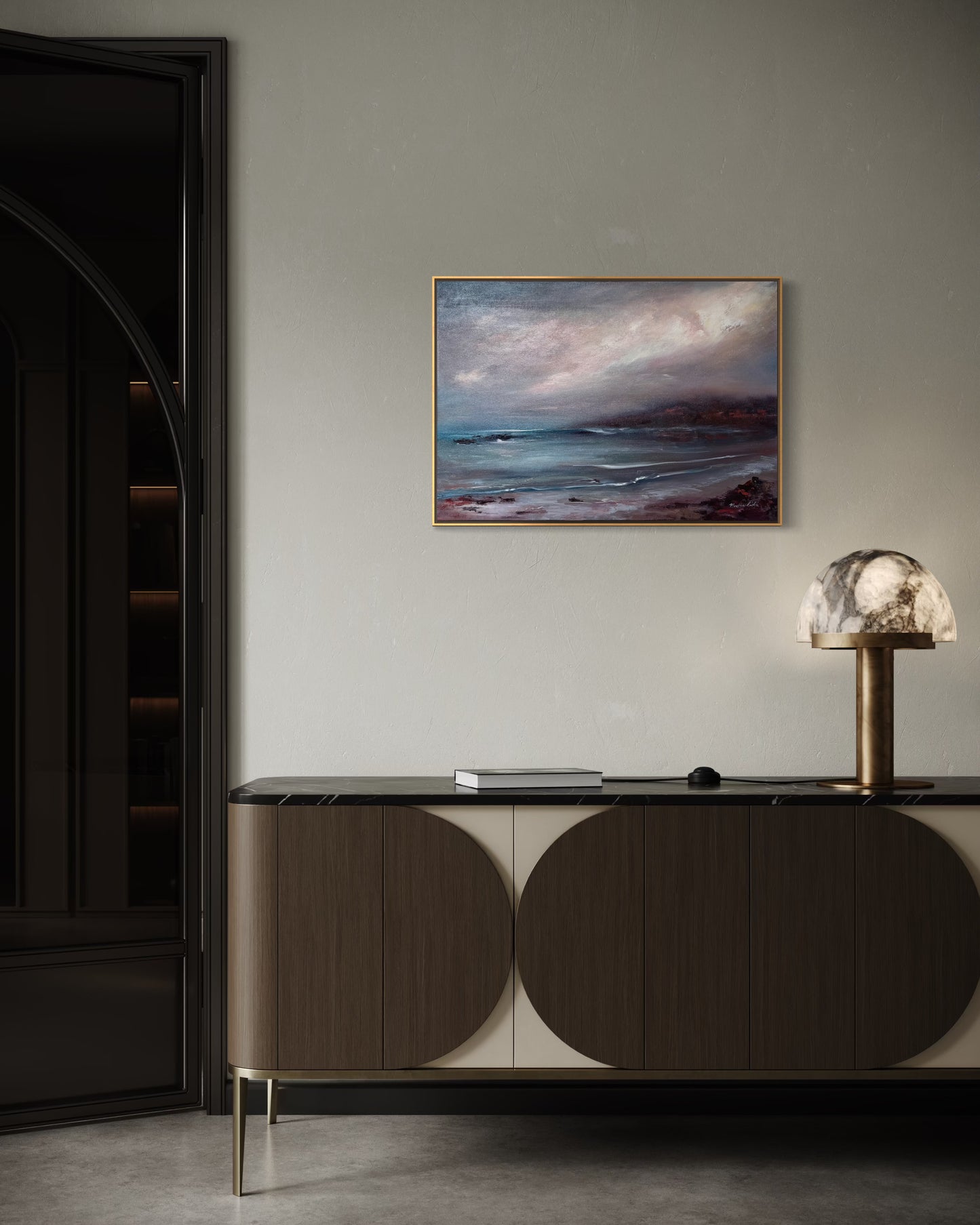 SOLD-Lullaby of Waves 50x71cm