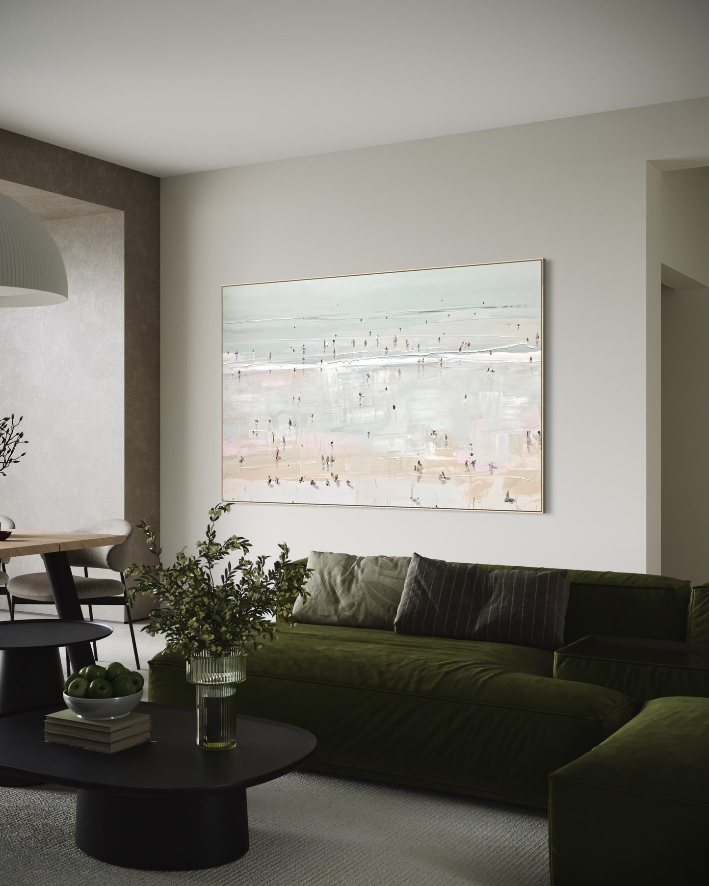 It's nice once you're in 144x224cm