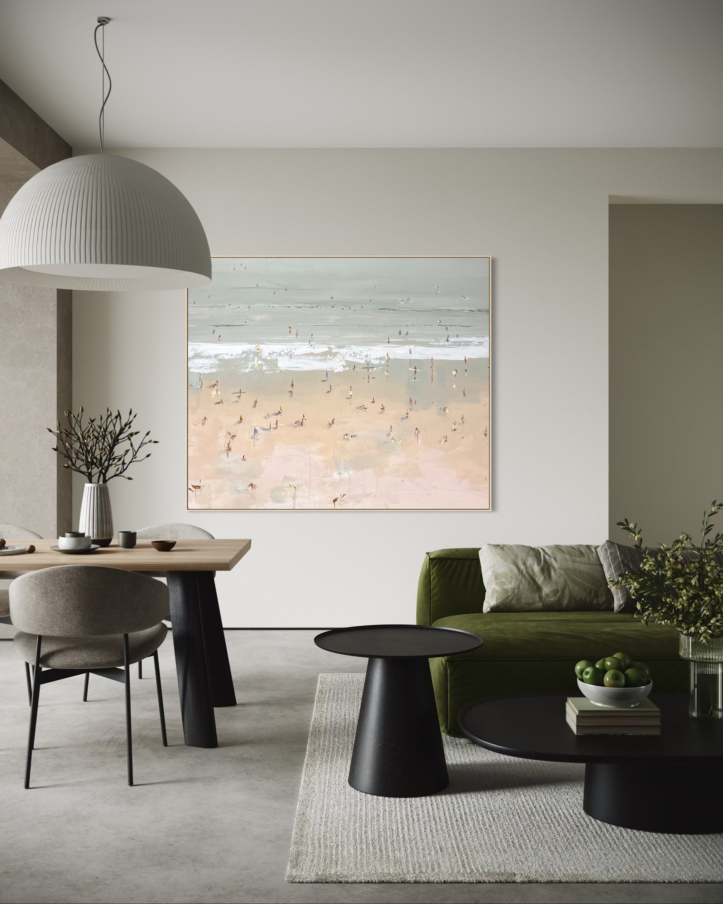 Still got sand in my togs 155x186cm