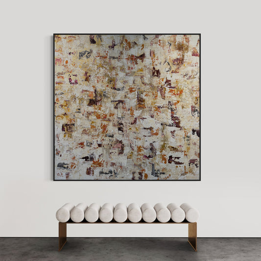 SOLD-Looking Through Sunset 180x180cm