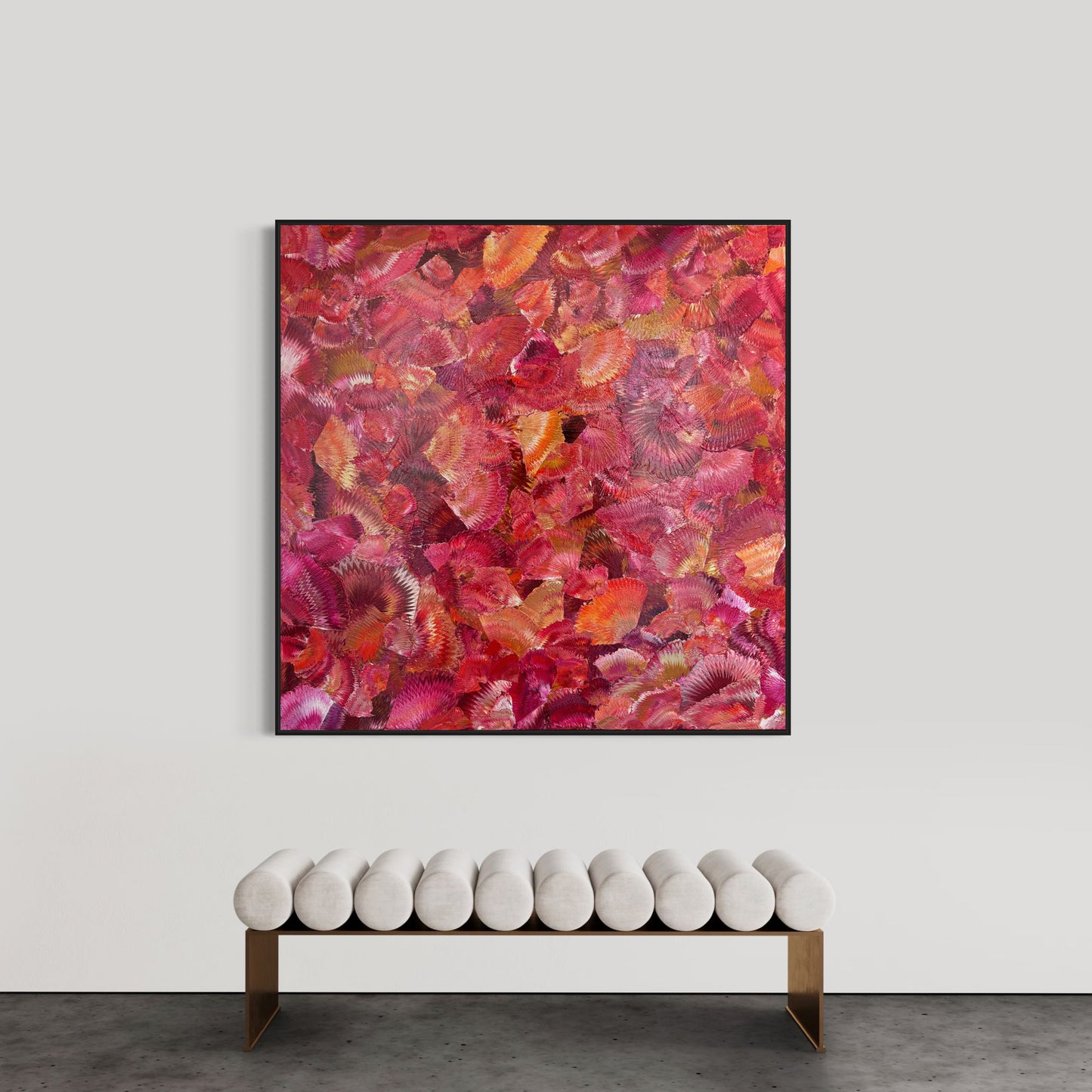 Passions Dance II 150x150cm