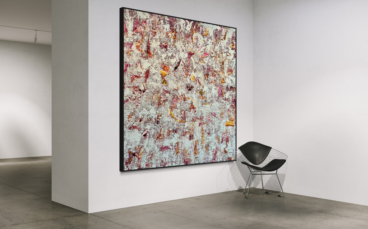 Looking Through Summer Sunset 200x200cm