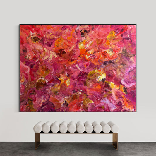 SOLD - Festive Passions 180x240cm