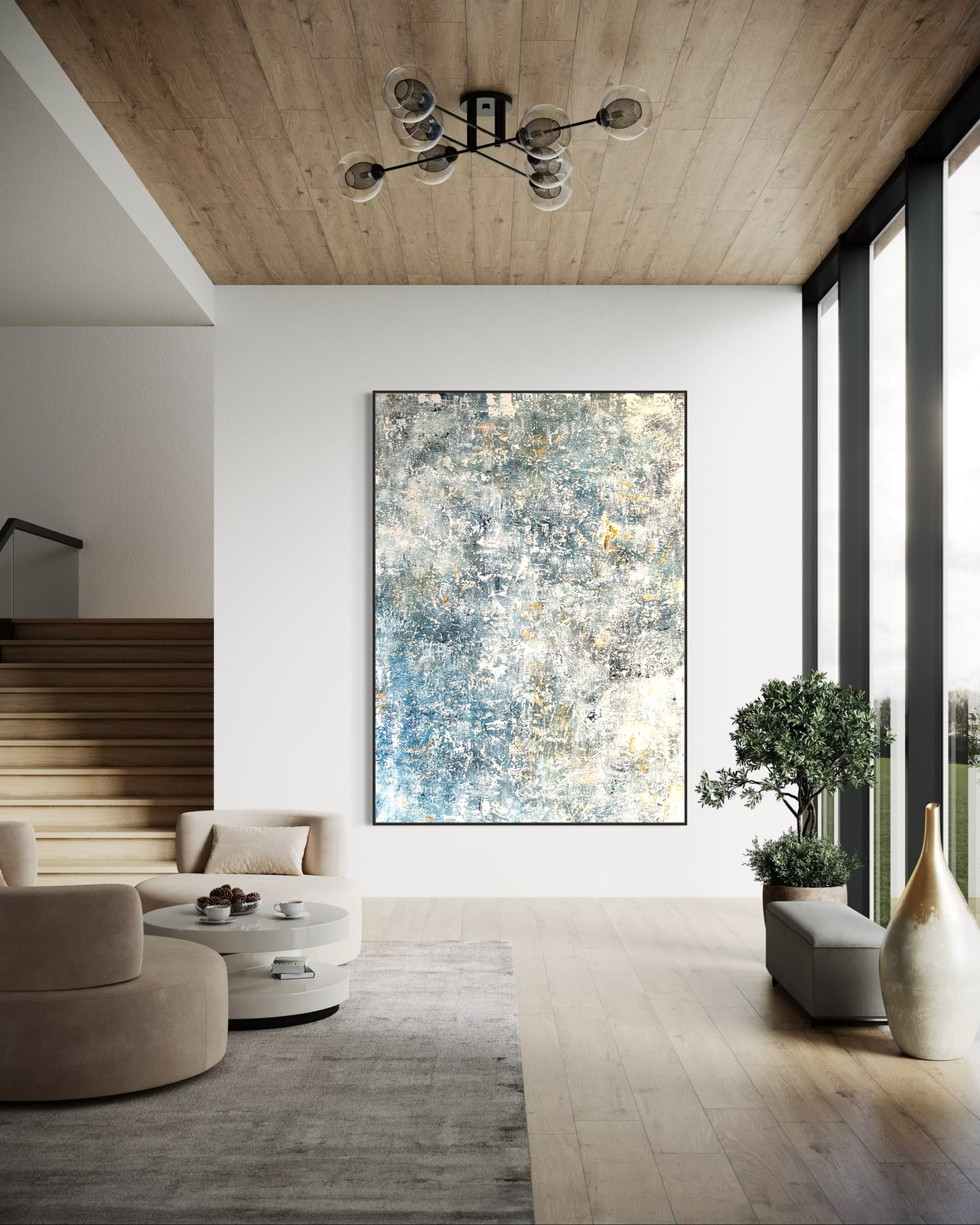SOLD- Looking Through The Ocean 180x250cm