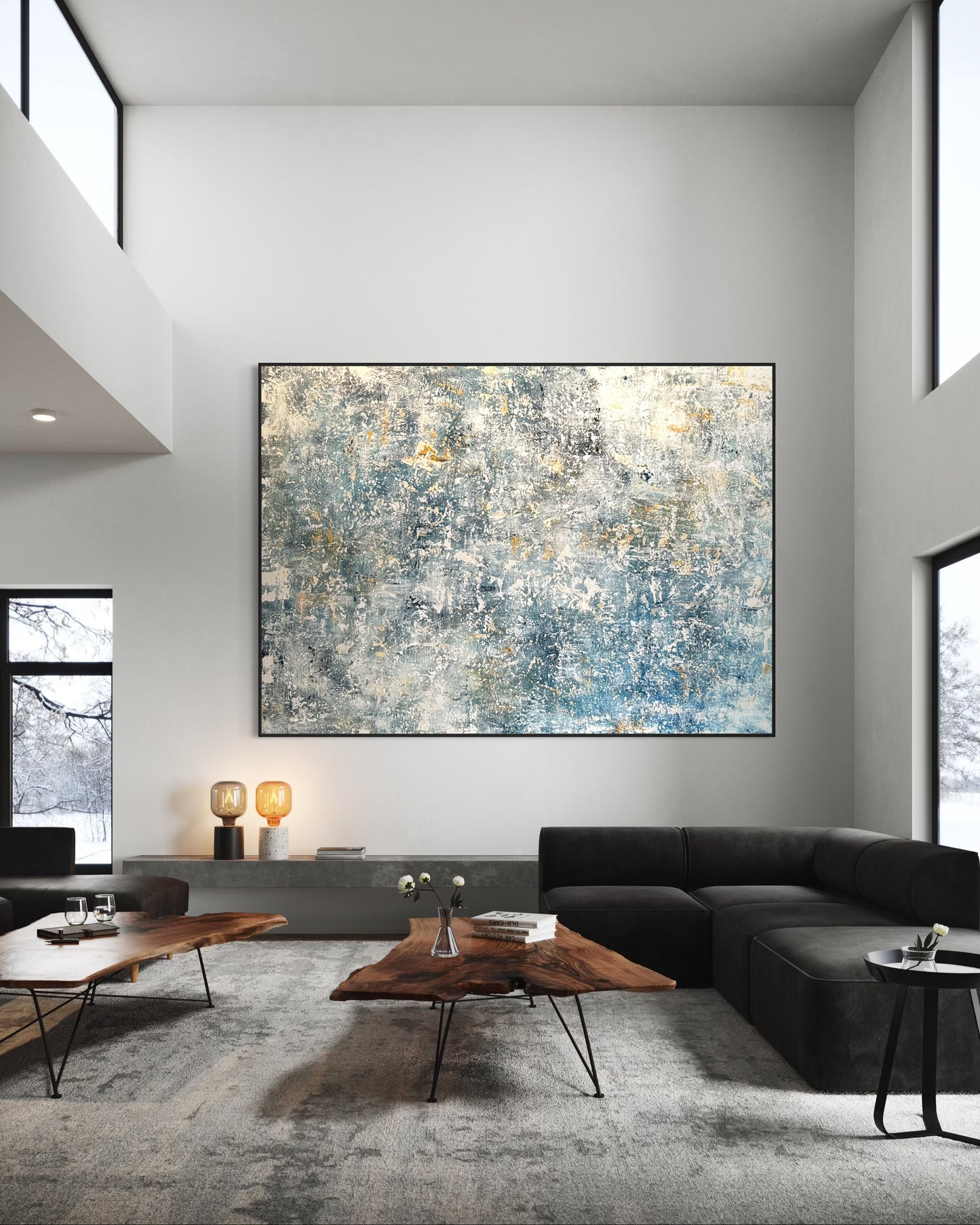 SOLD- Looking Through The Ocean 180x250cm