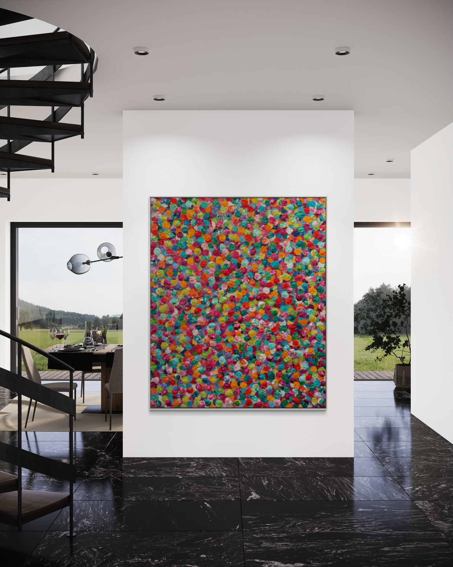 SOLD - Spring Blossom 180x150cm