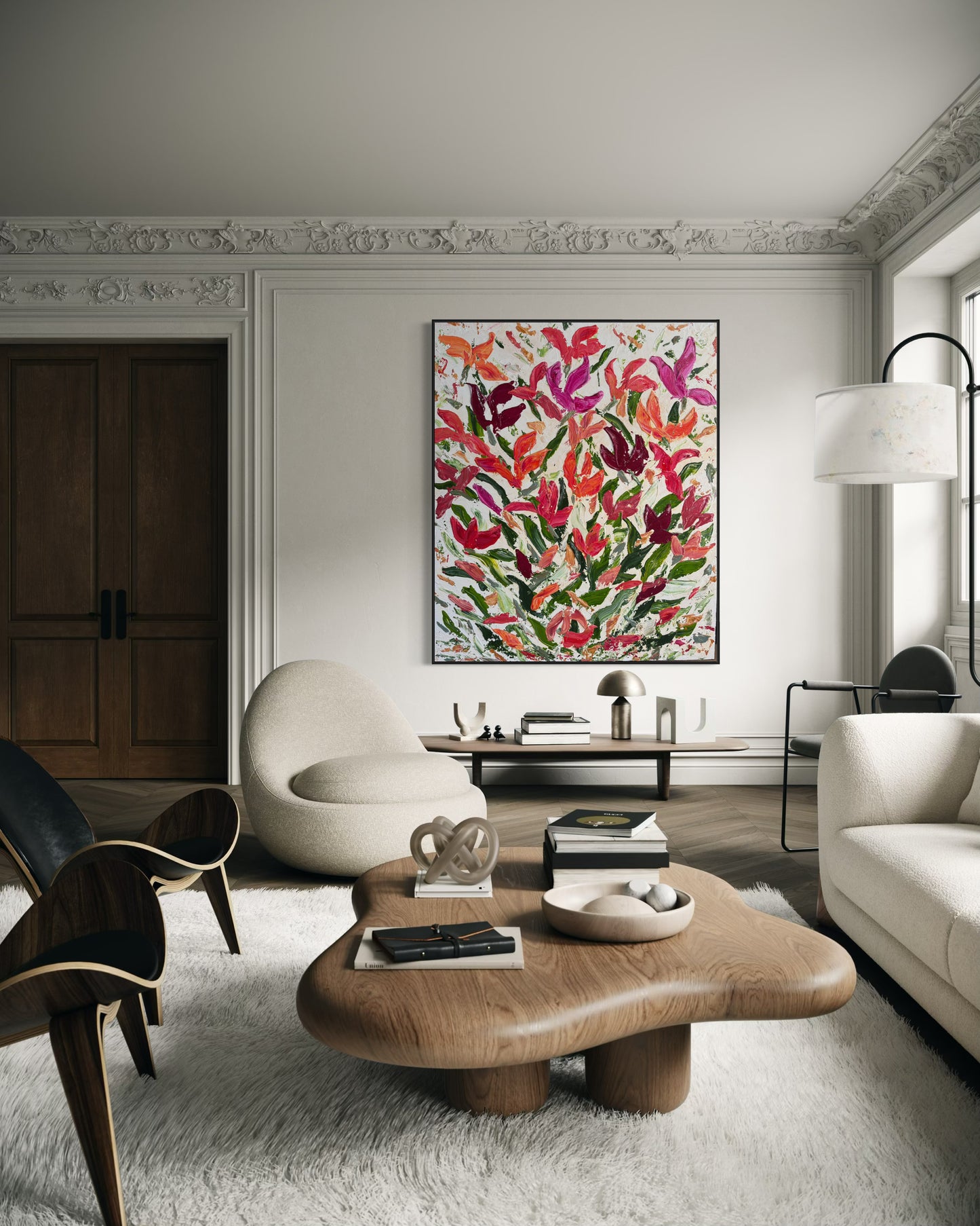 SOLD -My Garden Paradise 180x150cm
