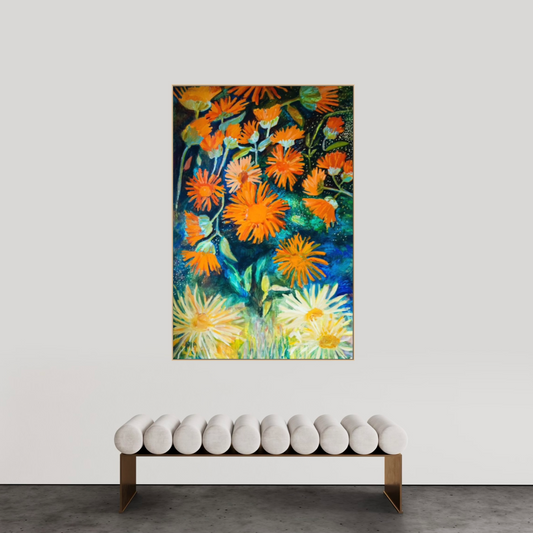 Calendula Rising 167x110cm