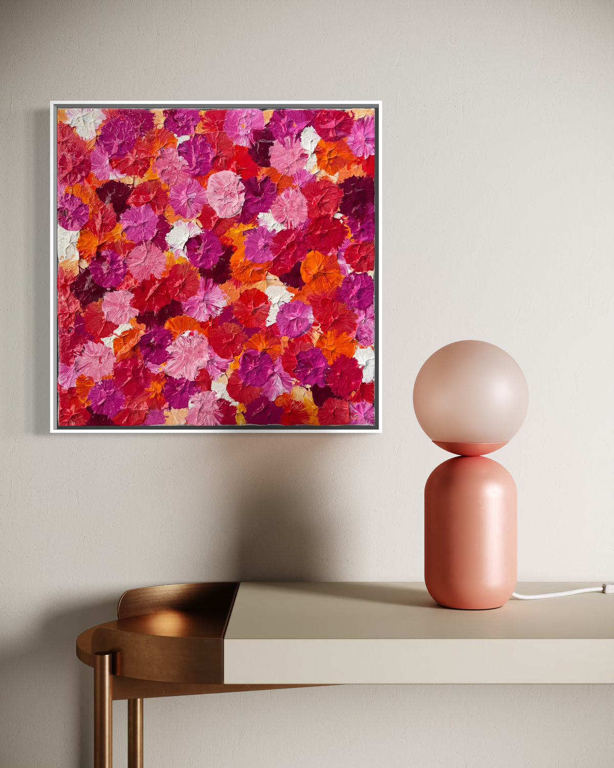 Full Blossom 45x45cm