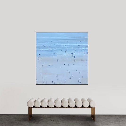 Down the coast 134x 134cm