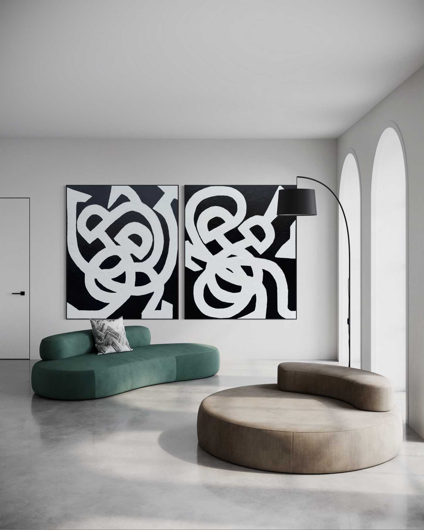 Entwined as One 180x150cm