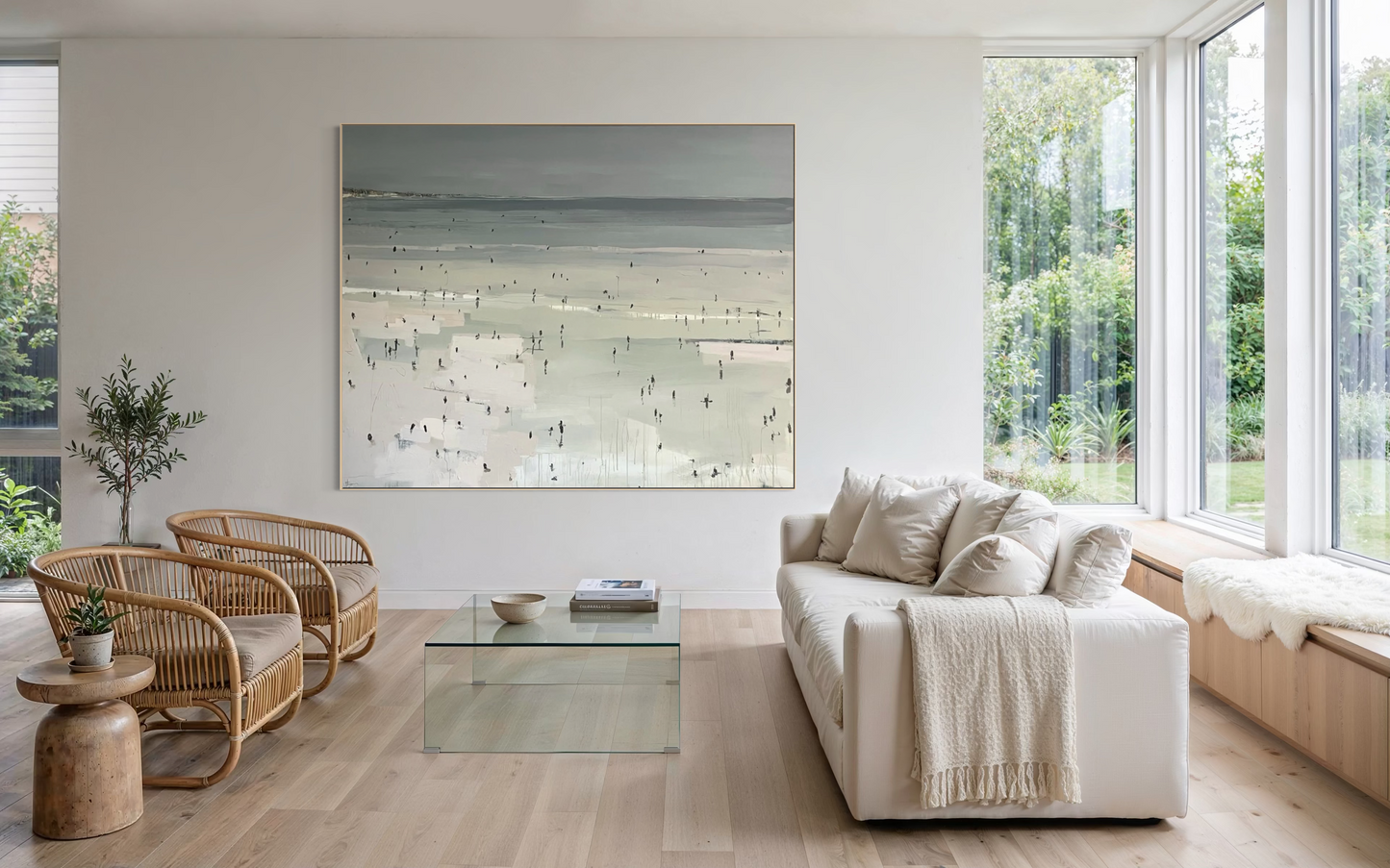 Down the coast 164x204cm