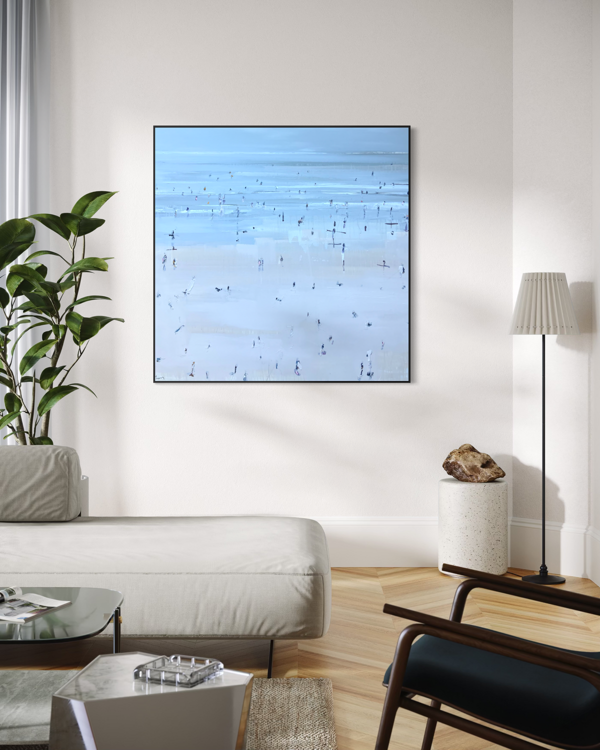 Down the coast 134x 134cm