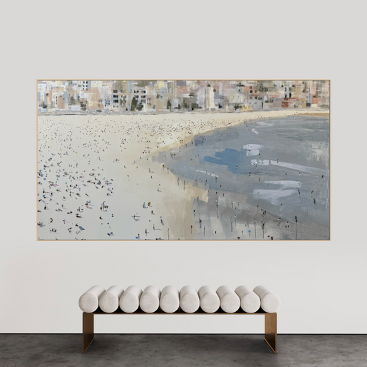 Gettin’ the tan on at Bondi 144x264cm