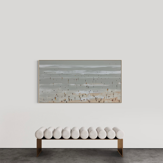 Quick! Grab your towel! 84x164cm