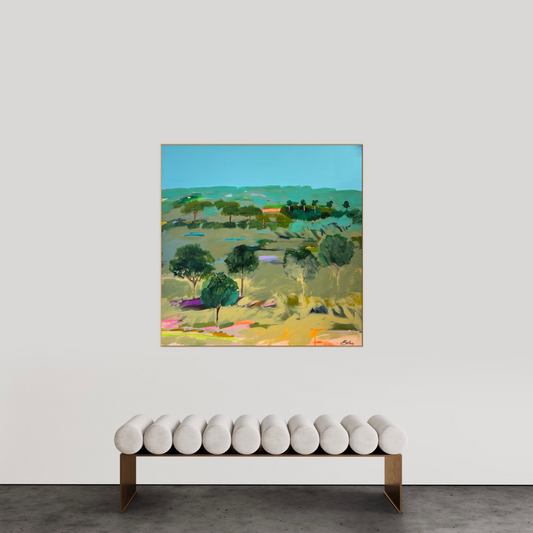 Silence 125x125cm