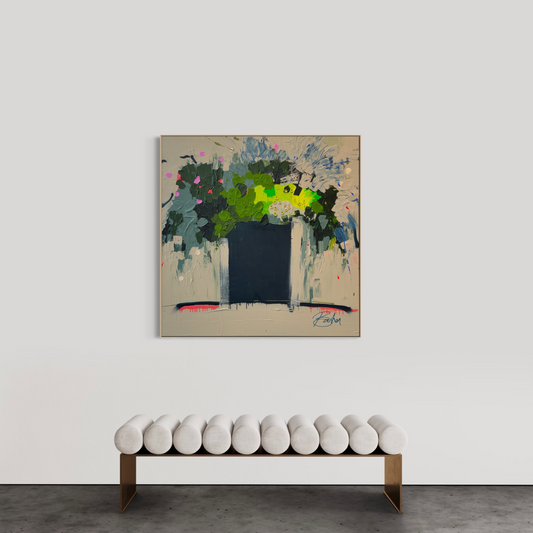 Escape 122x122cm