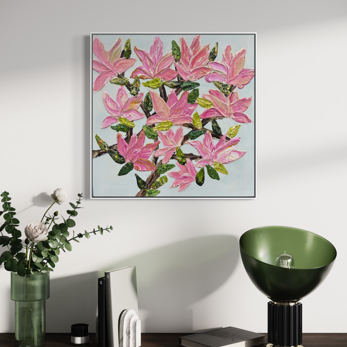 Sweet Magnolia 80x80cm
