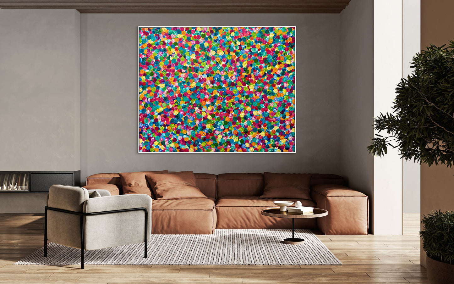 SOLD - Spring Blossom 160x200cm