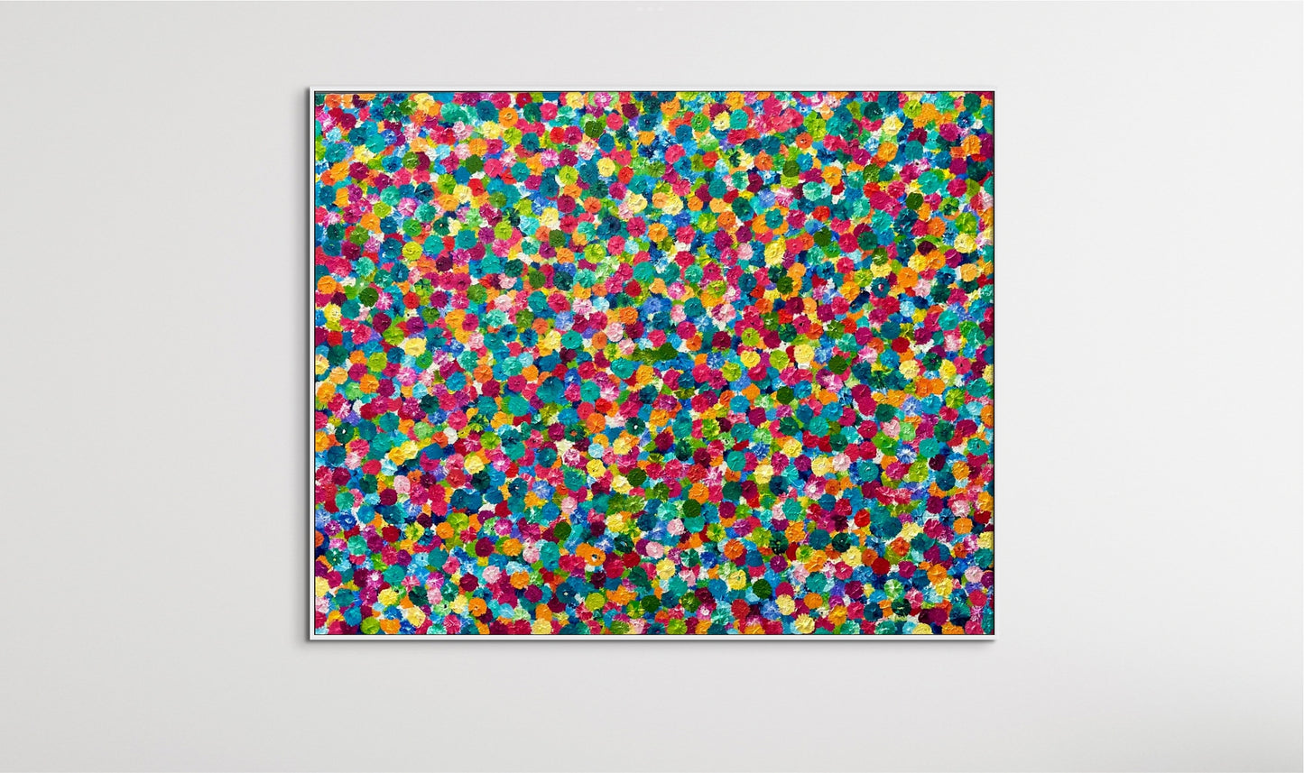 SOLD - Spring Blossom 160x200cm