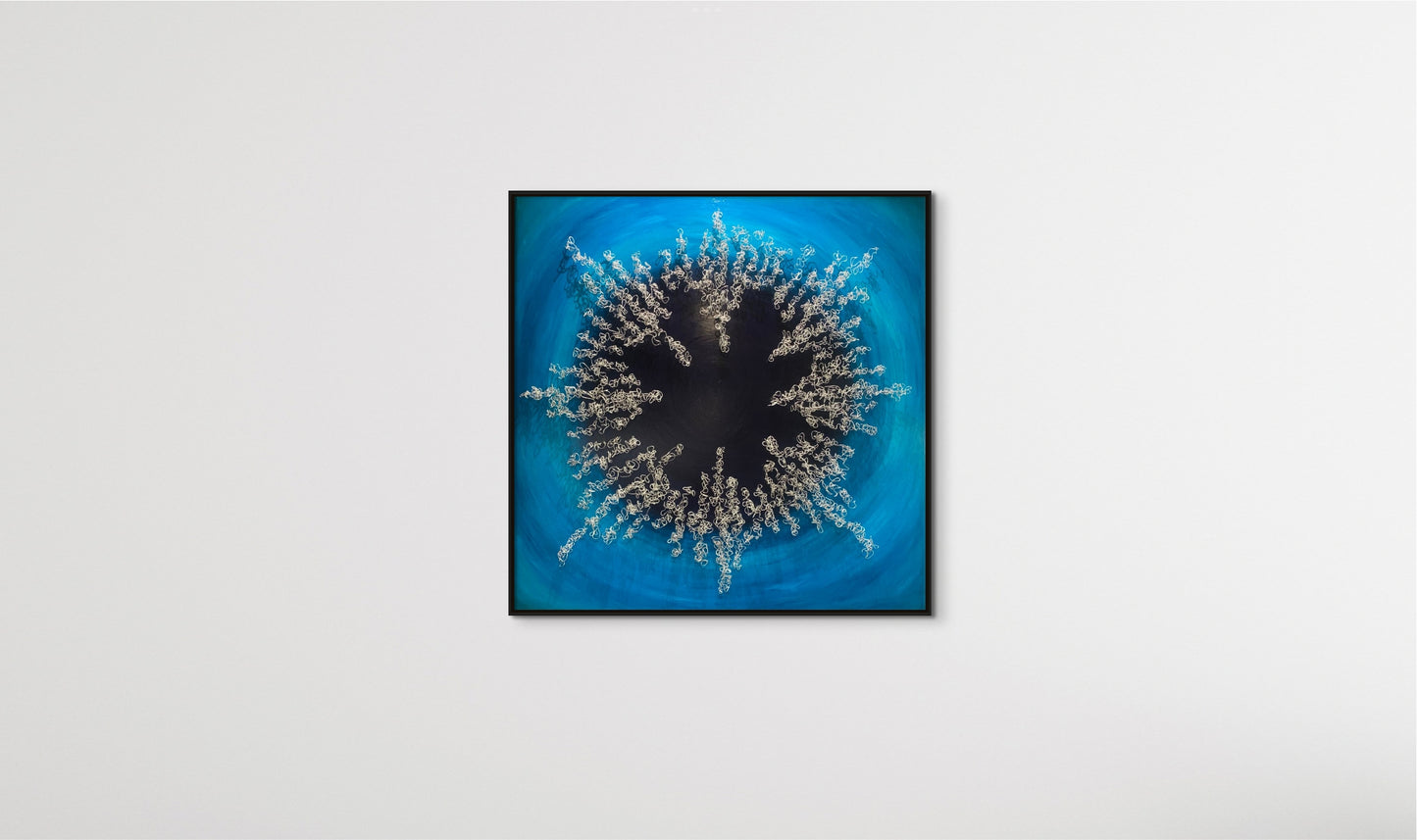 Supernova 120x120cm