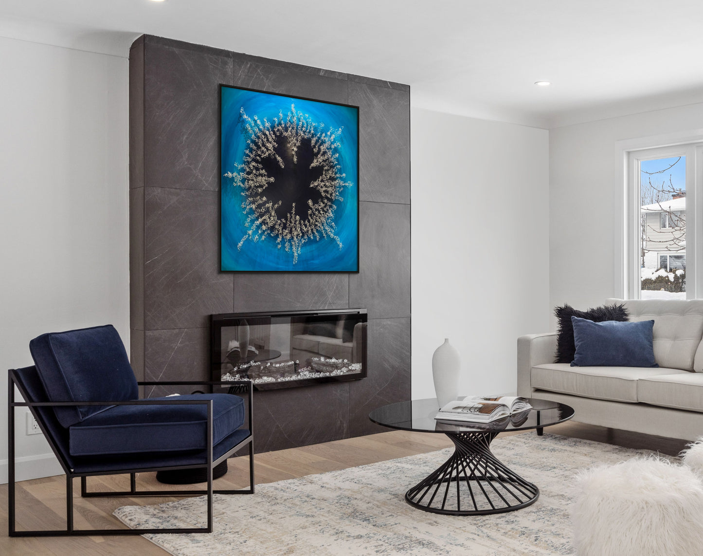 Supernova 120x120cm