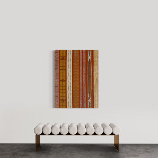 RAYMOND WALTERS PENANGKE - Traditional Anmatyerre Stories 120x90cm