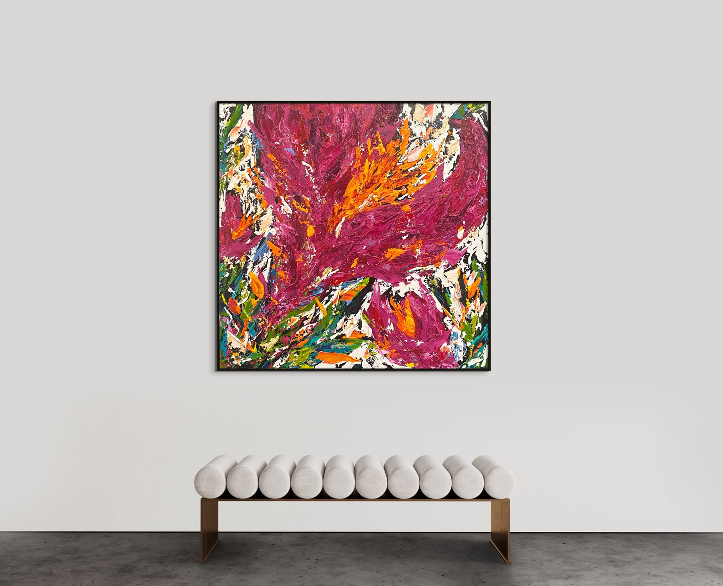 Tropicana Delight 120x120cm