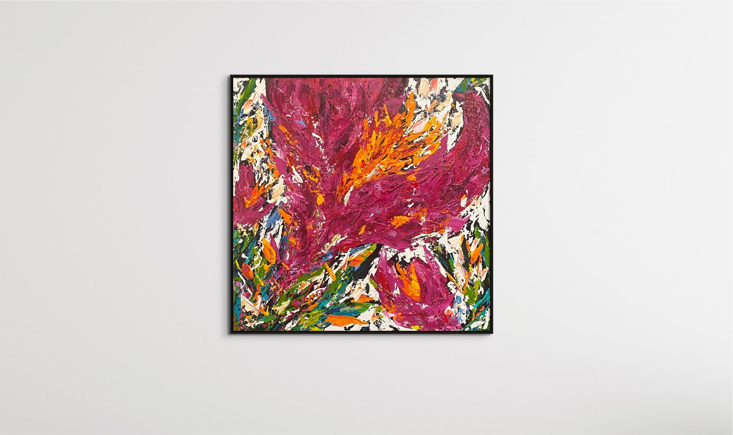 Tropicana Delight 120x120cm