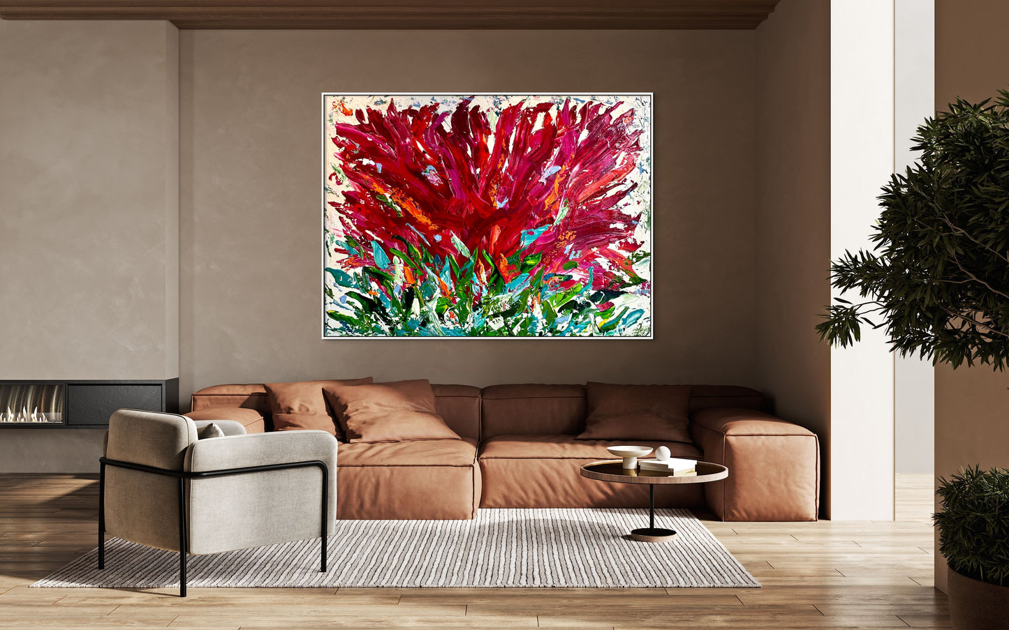 SOLD - Tropicana Summer 240x180cm