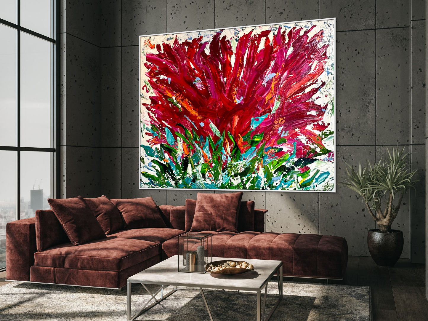 SOLD - Tropicana Summer 240x180cm