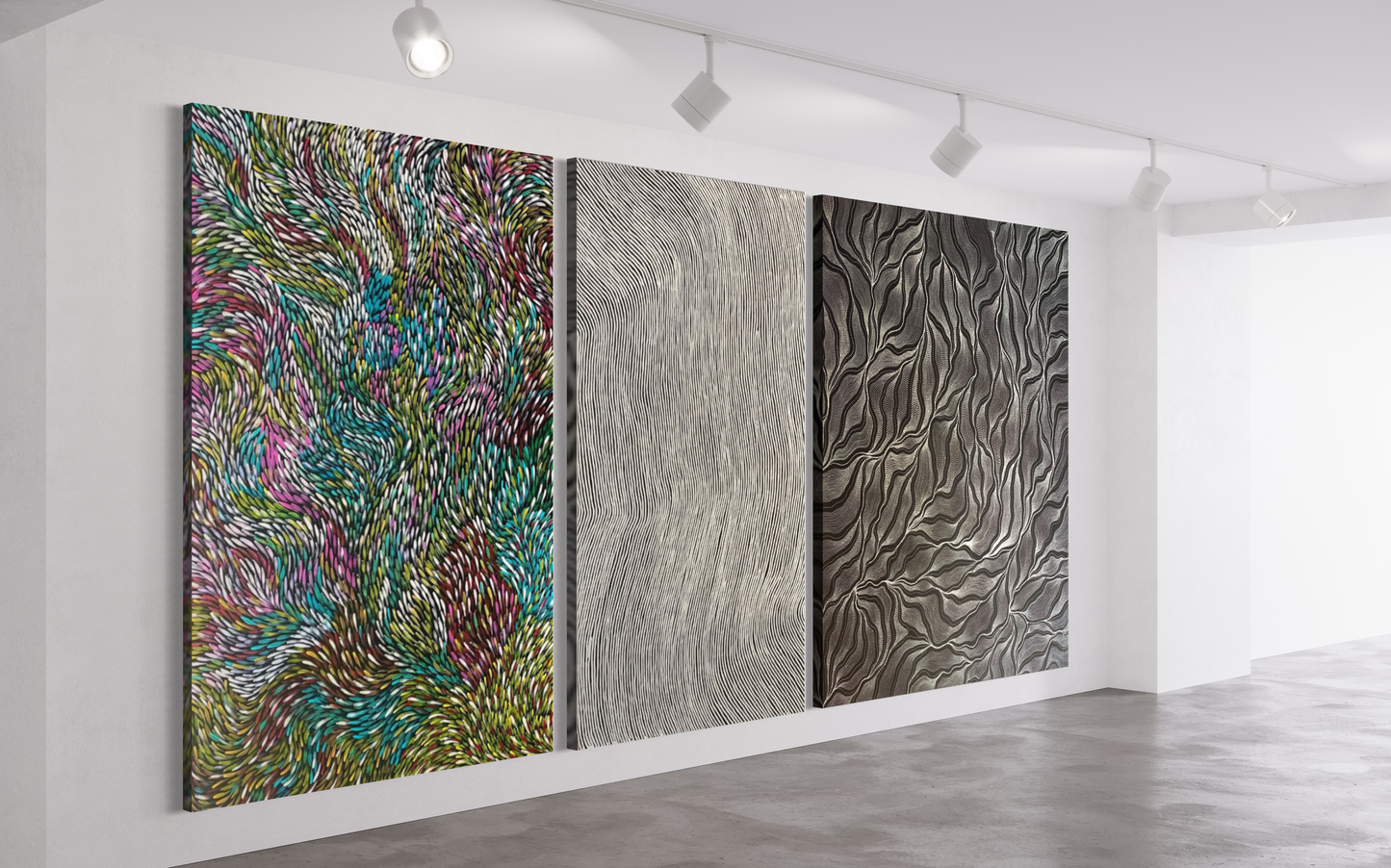 ANNA PETYARRE - My Country Bush Yam Dreaming 170x200cm