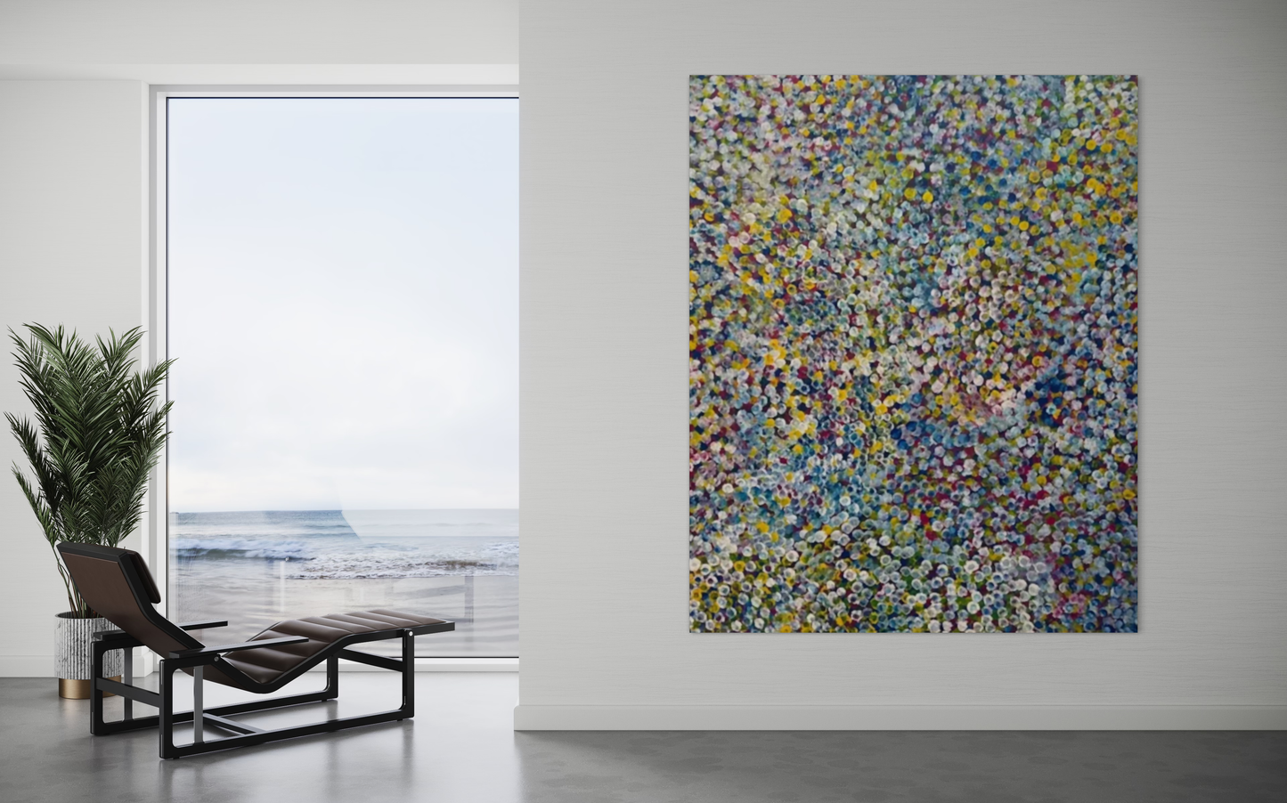 BESSIE PITJARA - Bush Plums 253x203cm