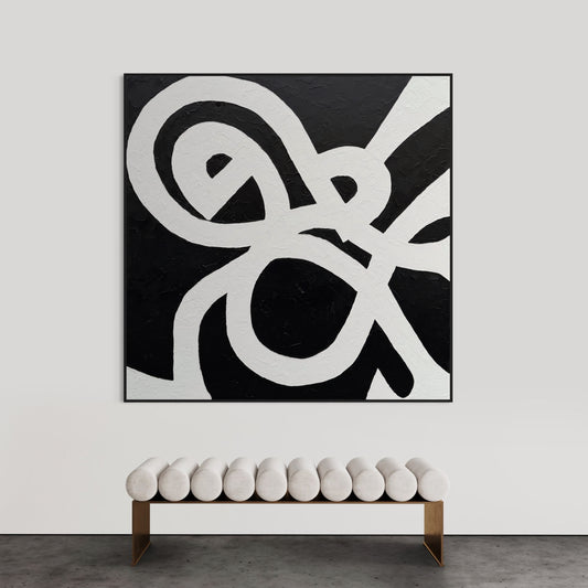 Entwined in Time 180x180cm