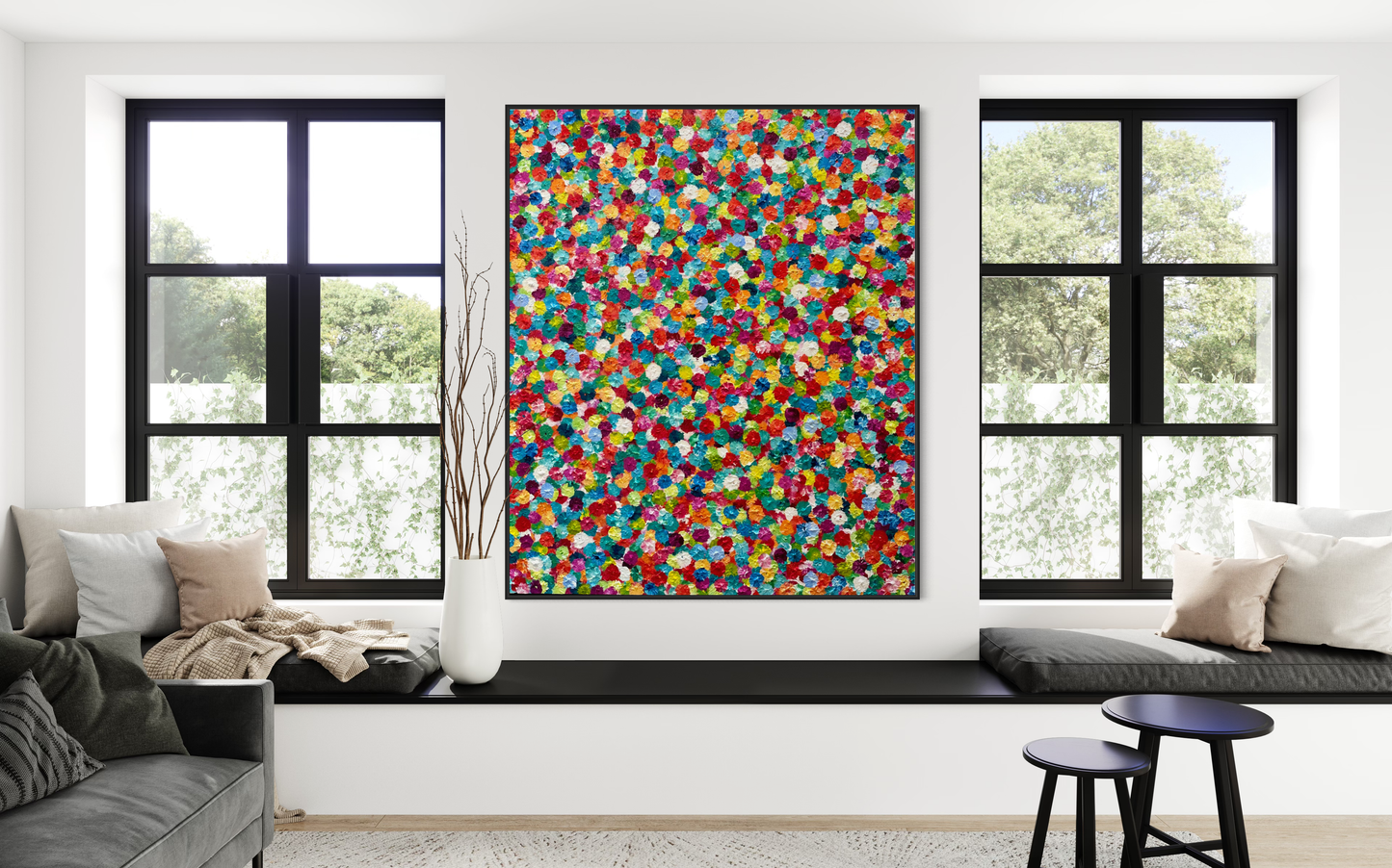 SOLD - Spring Blossom 180x150cm