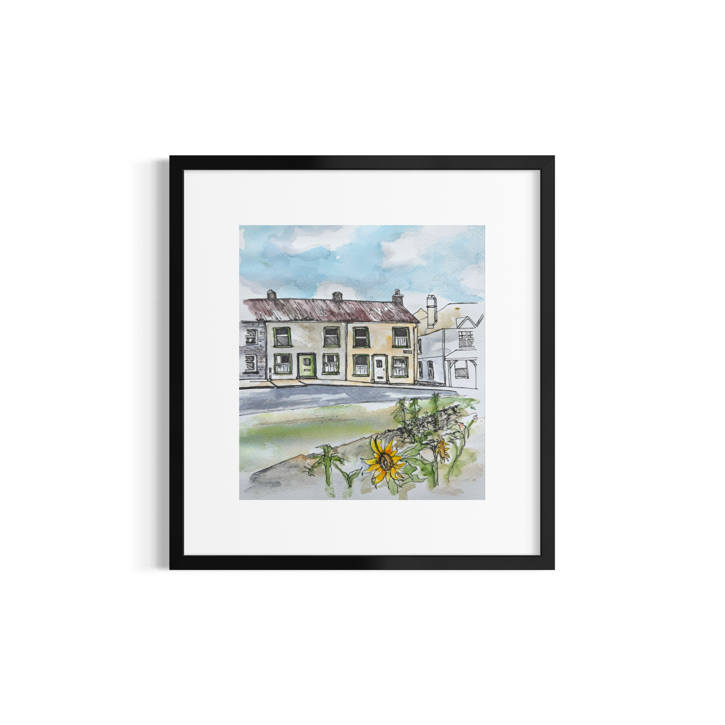 High Hill, Keswick, Lake District, UK 38x34cm