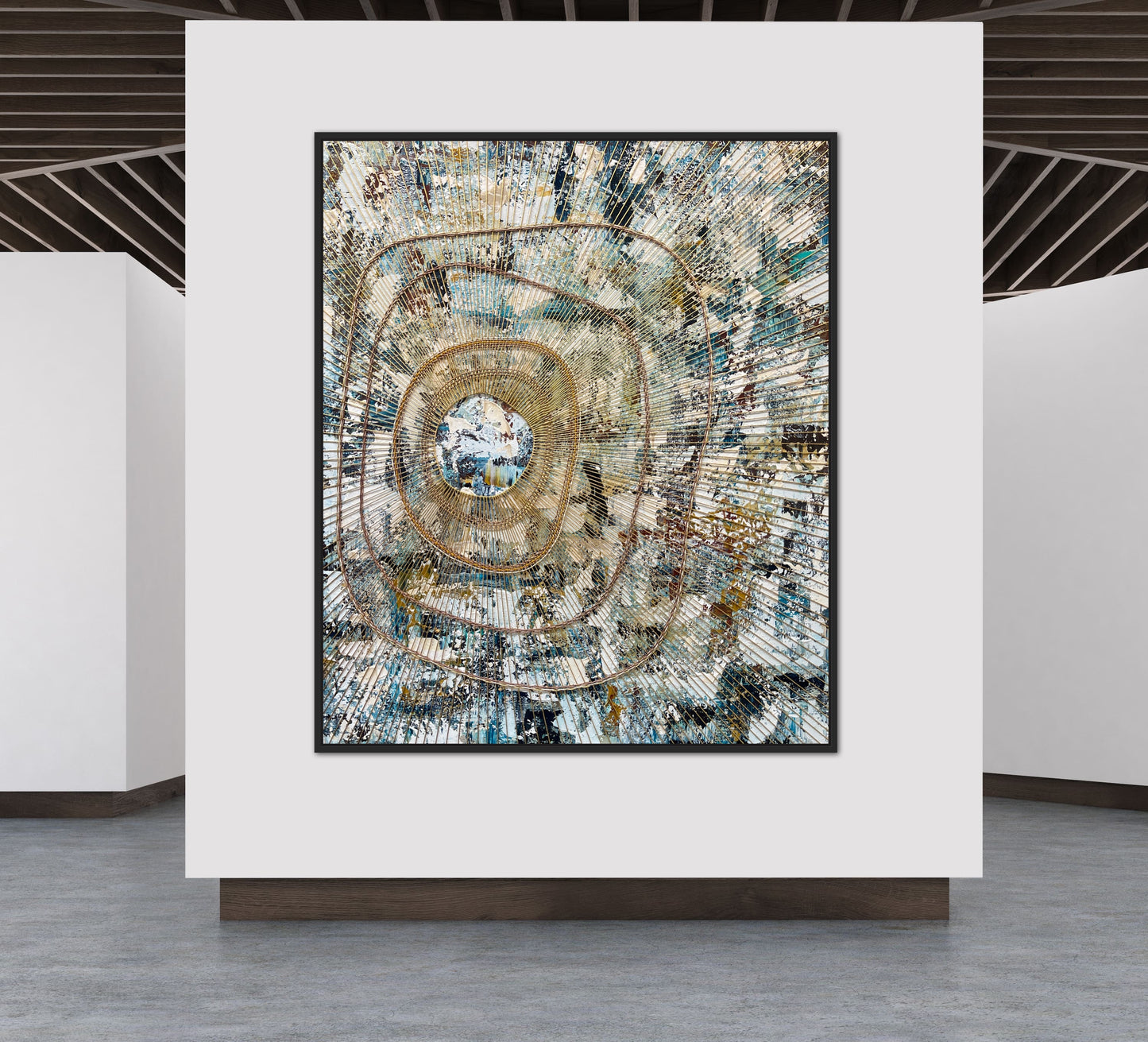SOLD - Shimmering Symphony 180x150cm