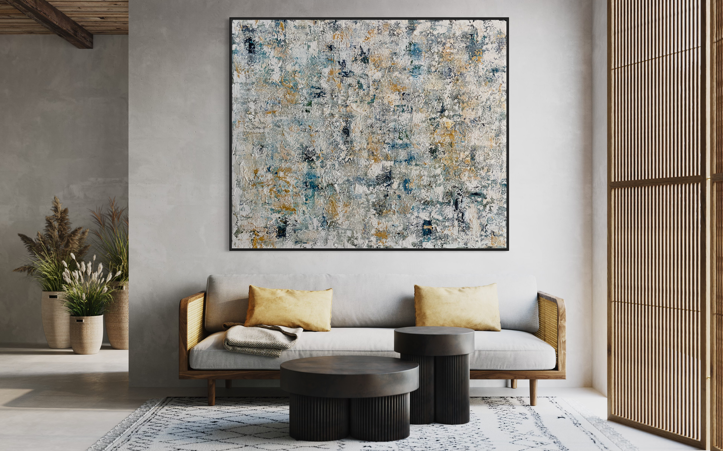 Looking Through Autumn Haze 180x150cm