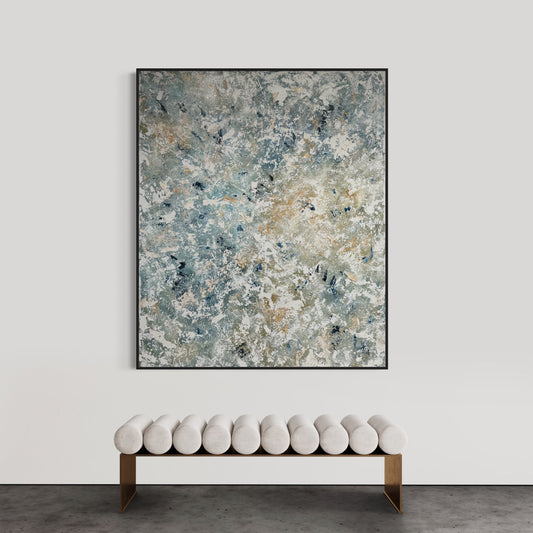 Looking Through Ocean Breeze 180x150cm