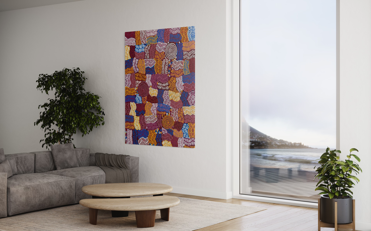 BETTY CLUB MBITJANA - My Country 152x200cm