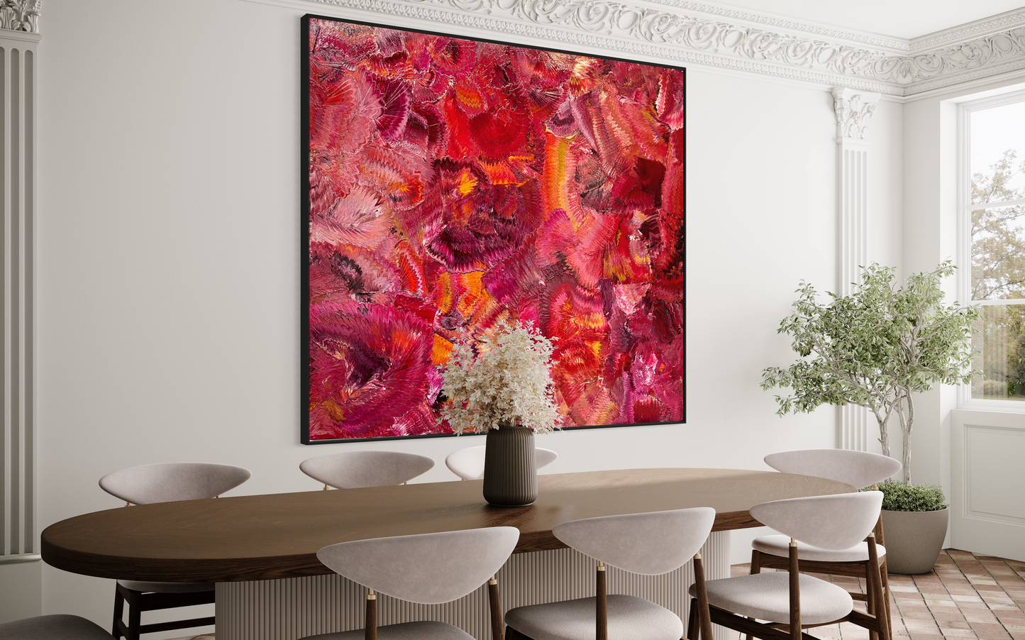 SOLD -Passions Dance 180x200cm