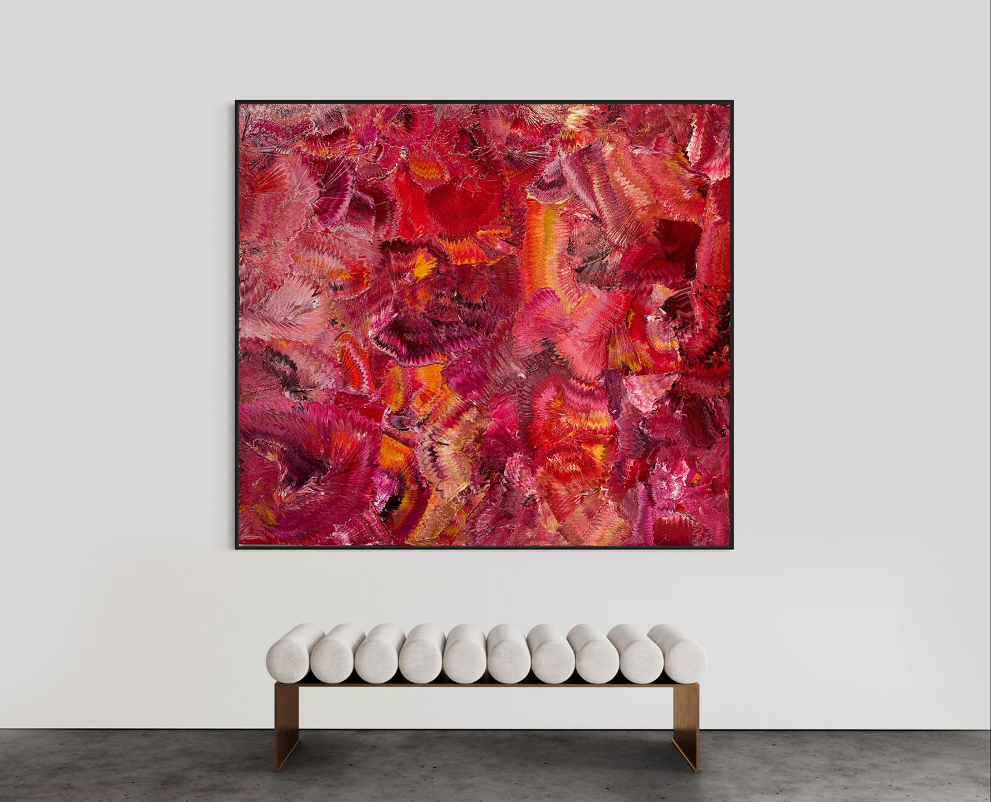 SOLD -Passions Dance 180x200cm