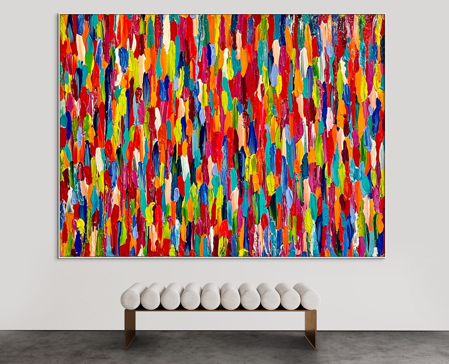 SOLD - Water Reflections 180x240cm