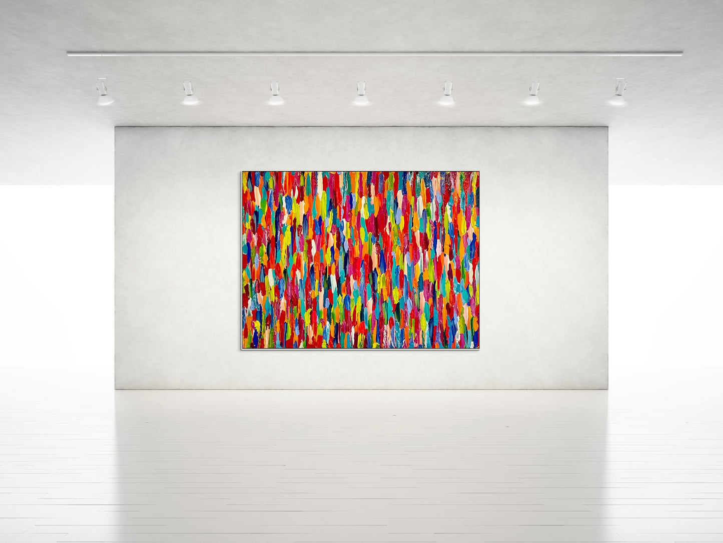 SOLD - Water Reflections 180x240cm