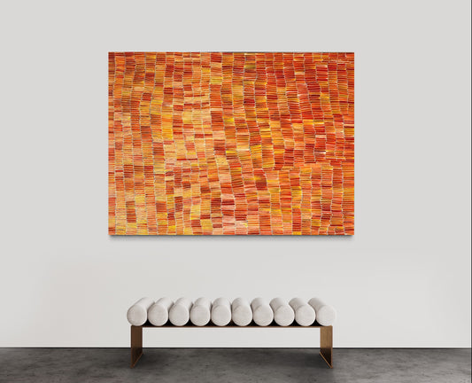 JEANNIE MILLS PWERLE - Bush Yam 200x150cm