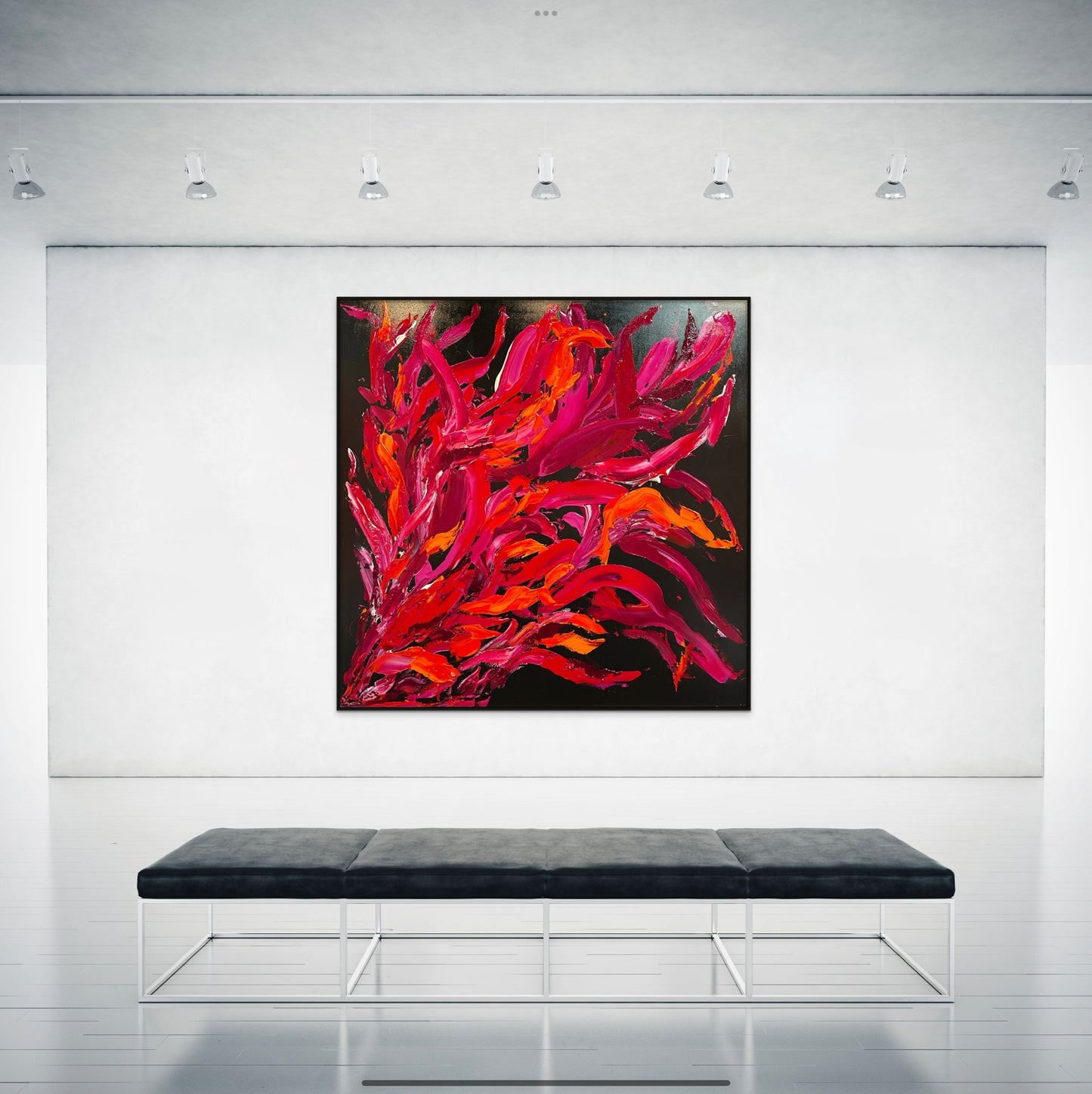 SOLD - Tropicana Freedom 180x180cm