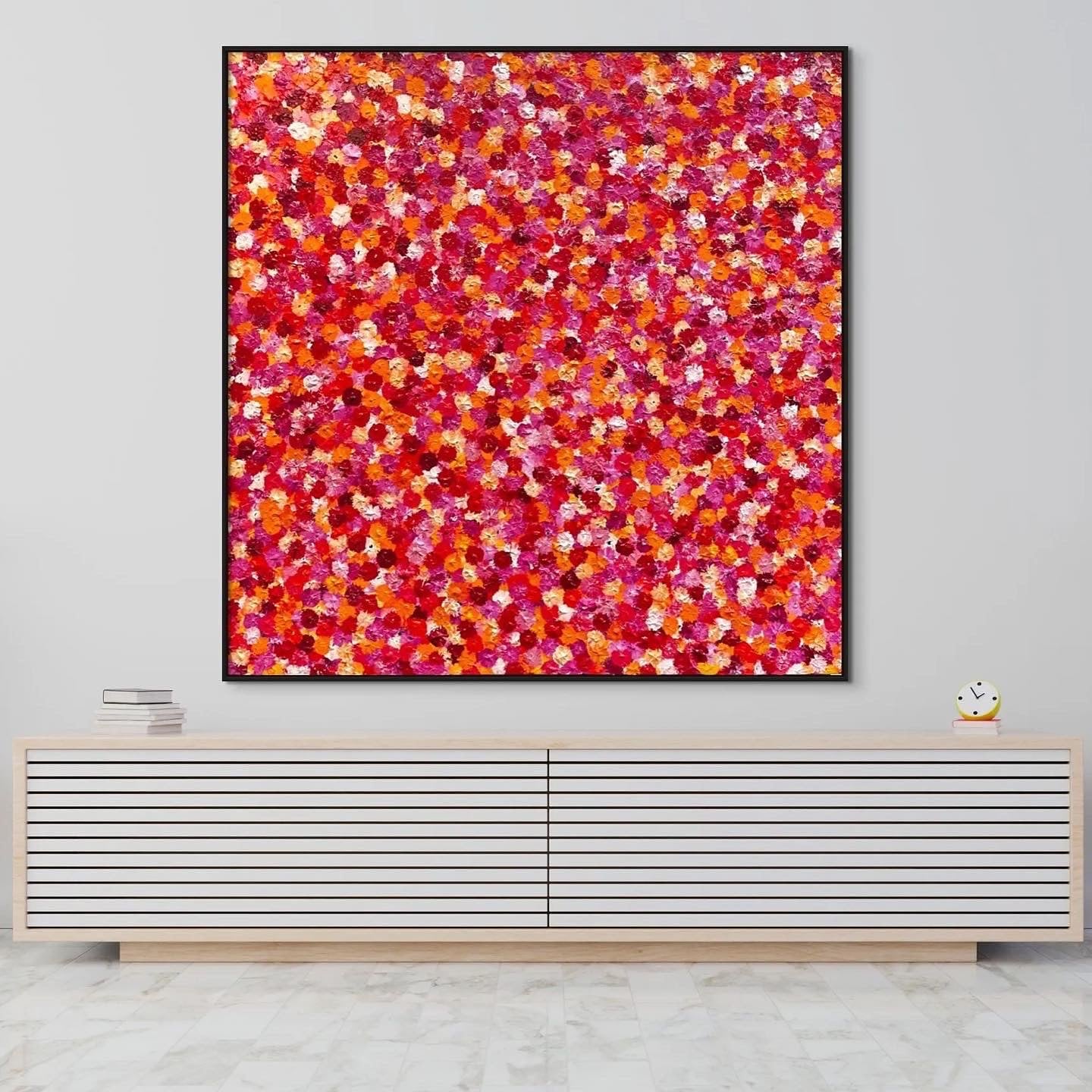 SOLD - Blossom 180x180cm