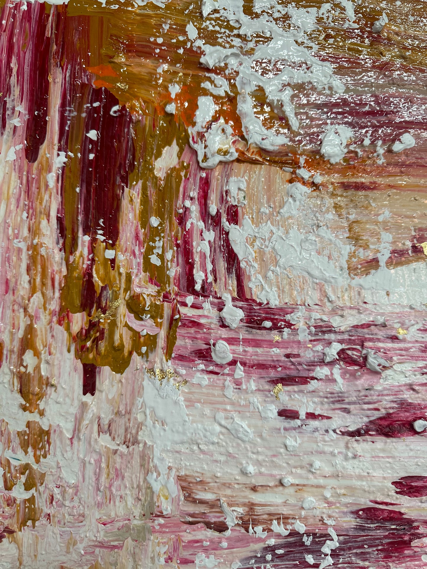 SOLD - Looking Through Sunset 160x160cm