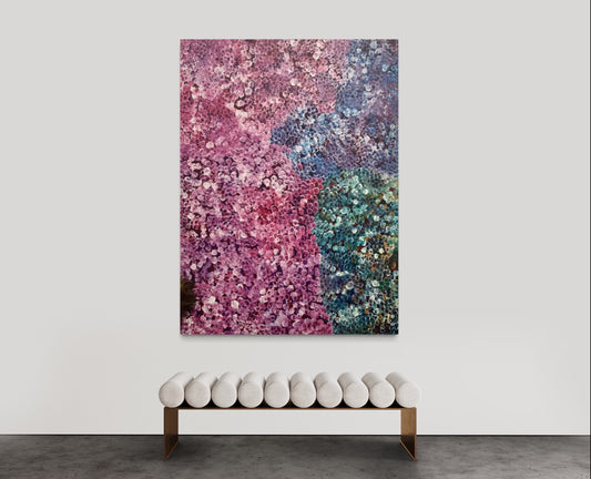 POLLY NGALE - Bush Plum 200x150cm