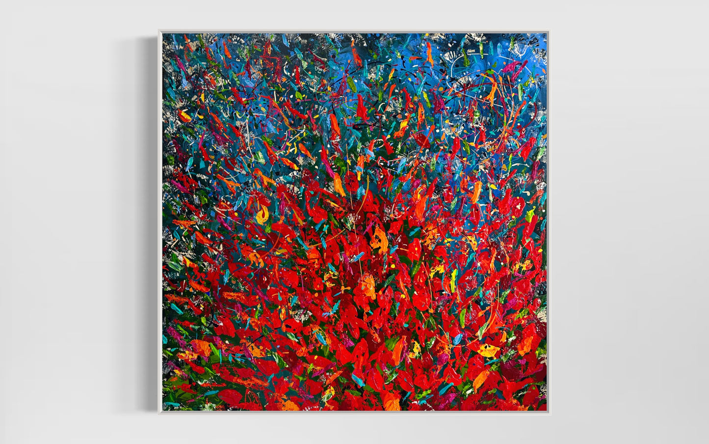 SOLD - Lorne Bushfires 150x150cm